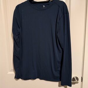 all in motion Men's Long Sleeve Performance Shirt - Navy Blue